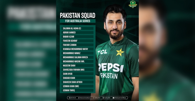 Pakistan T20I Squad