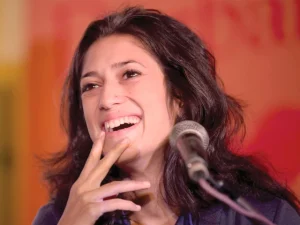 Author Fatima Bhutto discussing her new memoir about survival.